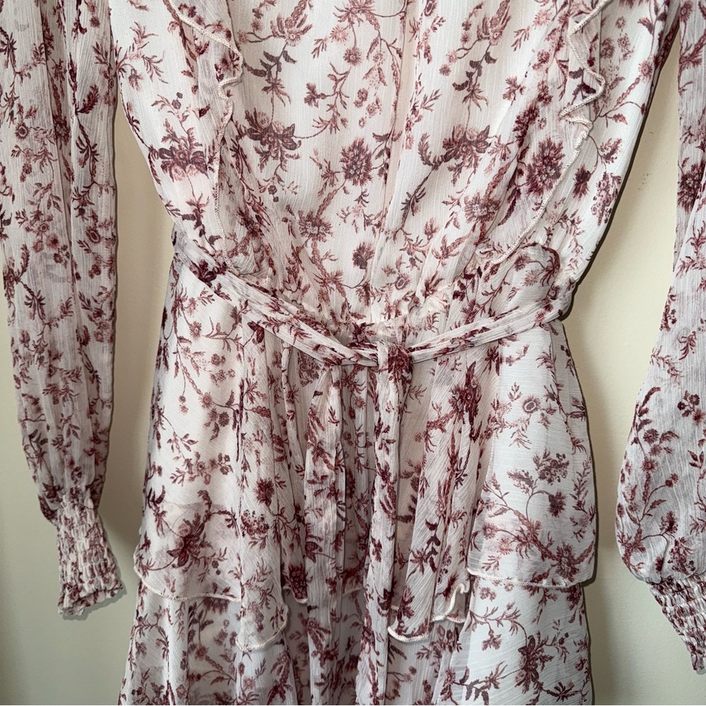 MinkPink Melanie Chiffon Mini Dress Size Small - Picture 8 of 10